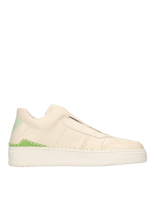 Sneakers in pelle OA NON-FASHION | A86 MIX CALFBIANCO-VERDE